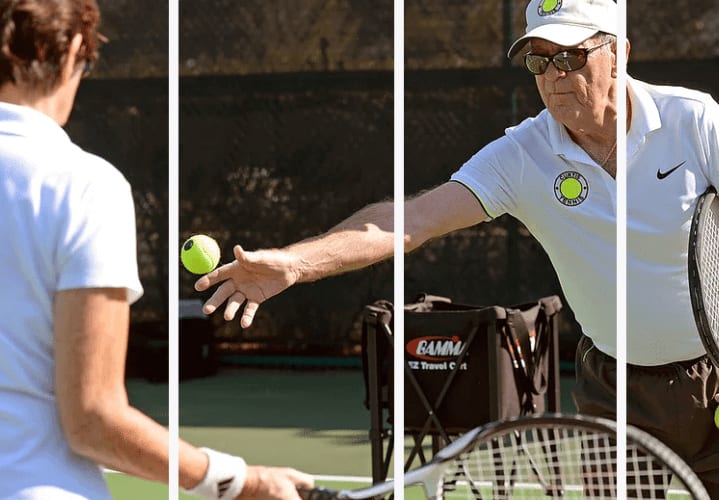 Cancer Fundraiser Ed Curtis of The Villages Named January Florida Tennis Volunteer of the Month